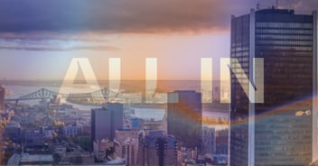 Montréal aerial view