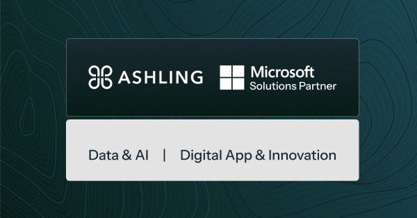 Ashling Recognized by Microsoft for Capabilities in Data, AI, and Apps