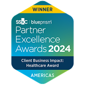 SS&C Blue Prism Client Business Impact Healthcare Americas Award 2024