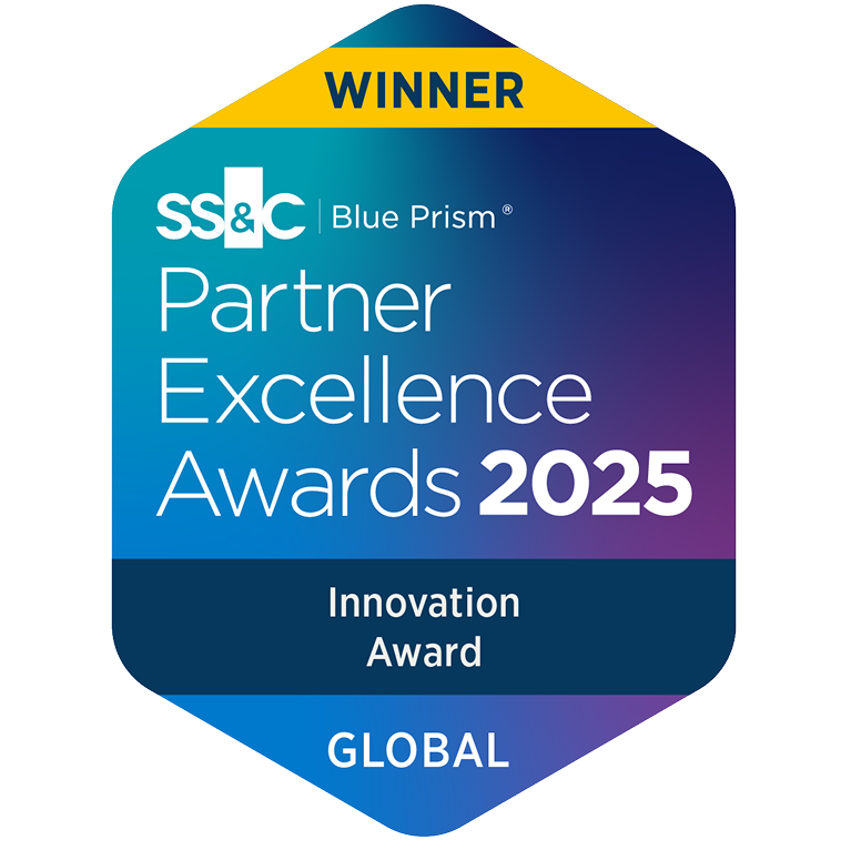 SS&C Blue Prism Partner Excellence Award 2025 Innovation Award Global